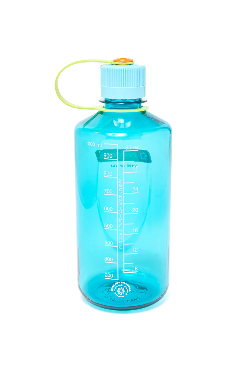 Nalgene Tritan Narrow Mouth Sustain 1L - Cerulean - Image 2