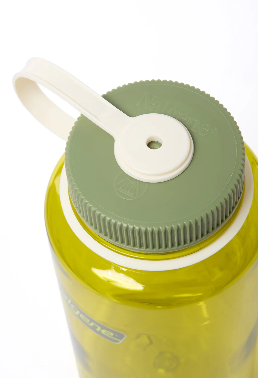 Nalgene Tritan Wide Mouth Sustain 1L - Endive / Olive Green Cap - Image 3