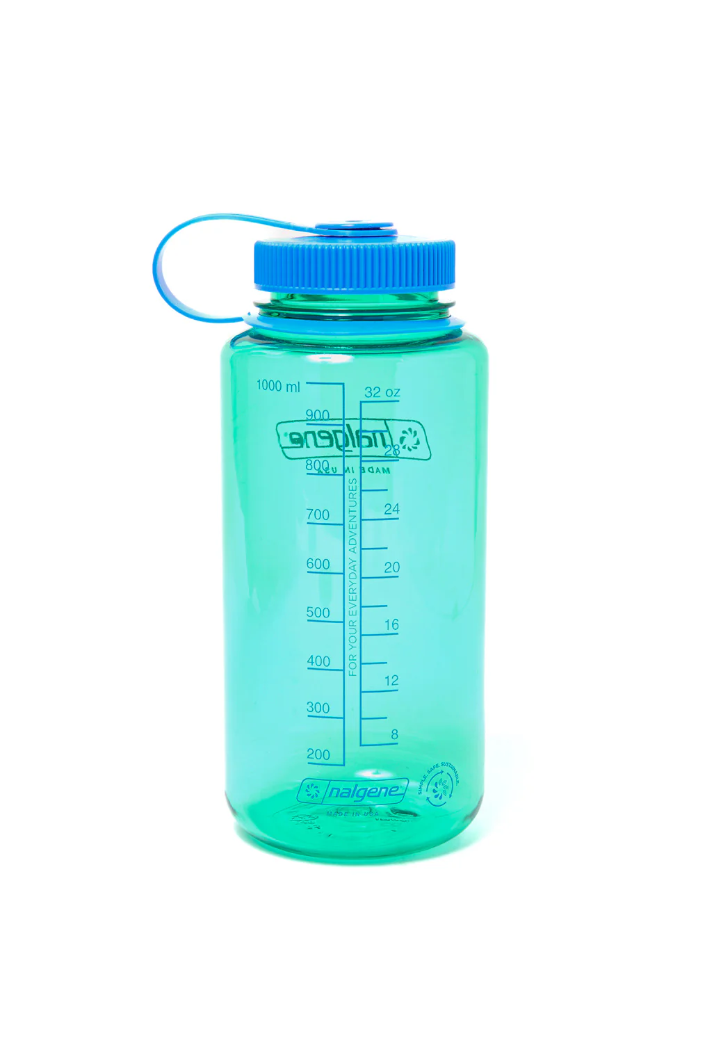 Nalgene Tritan Wide Mouth Sustain 1L - Pastel Green - Image 2