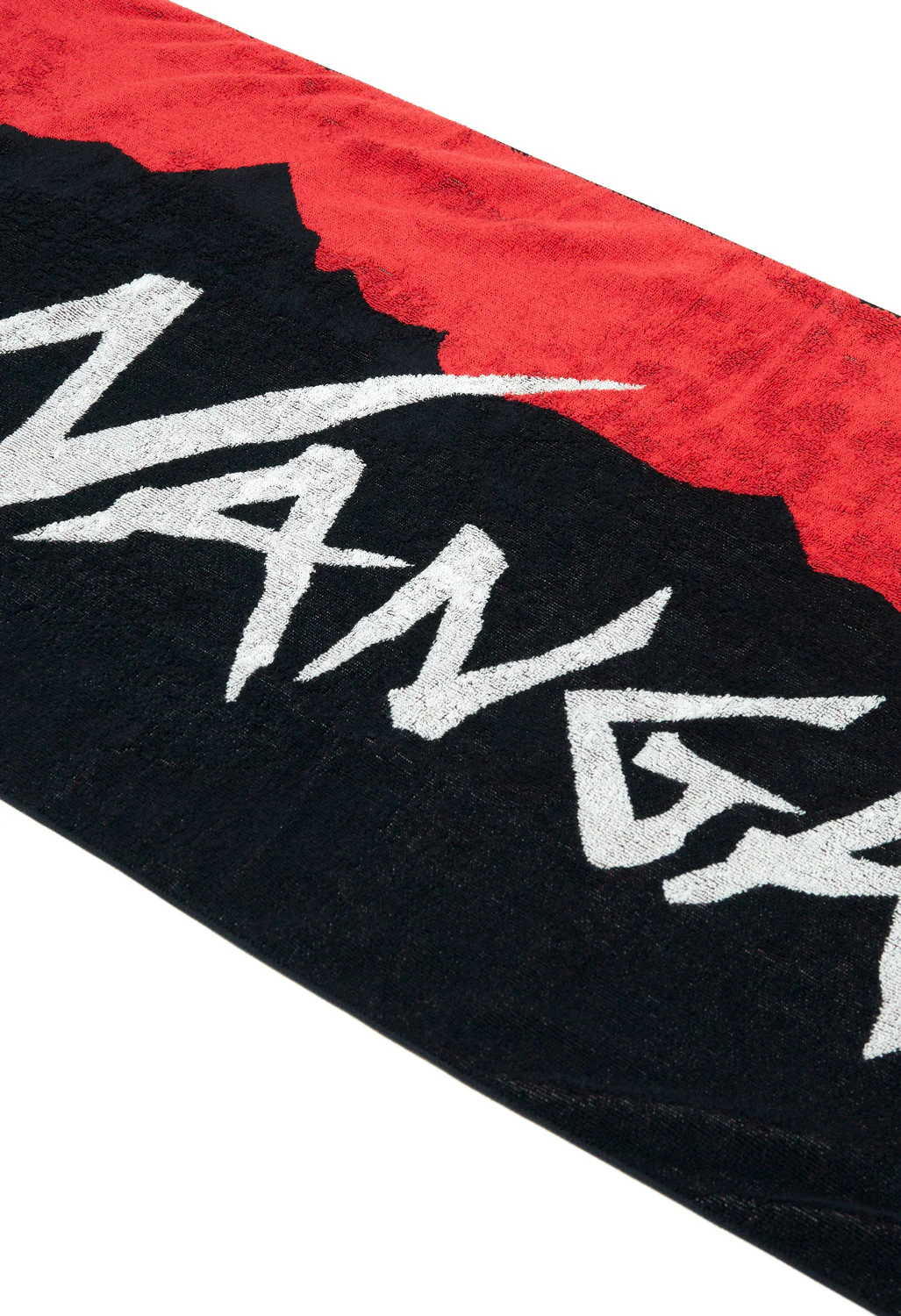 Nanga Logo Bath Towel - Red/Black - Image 2