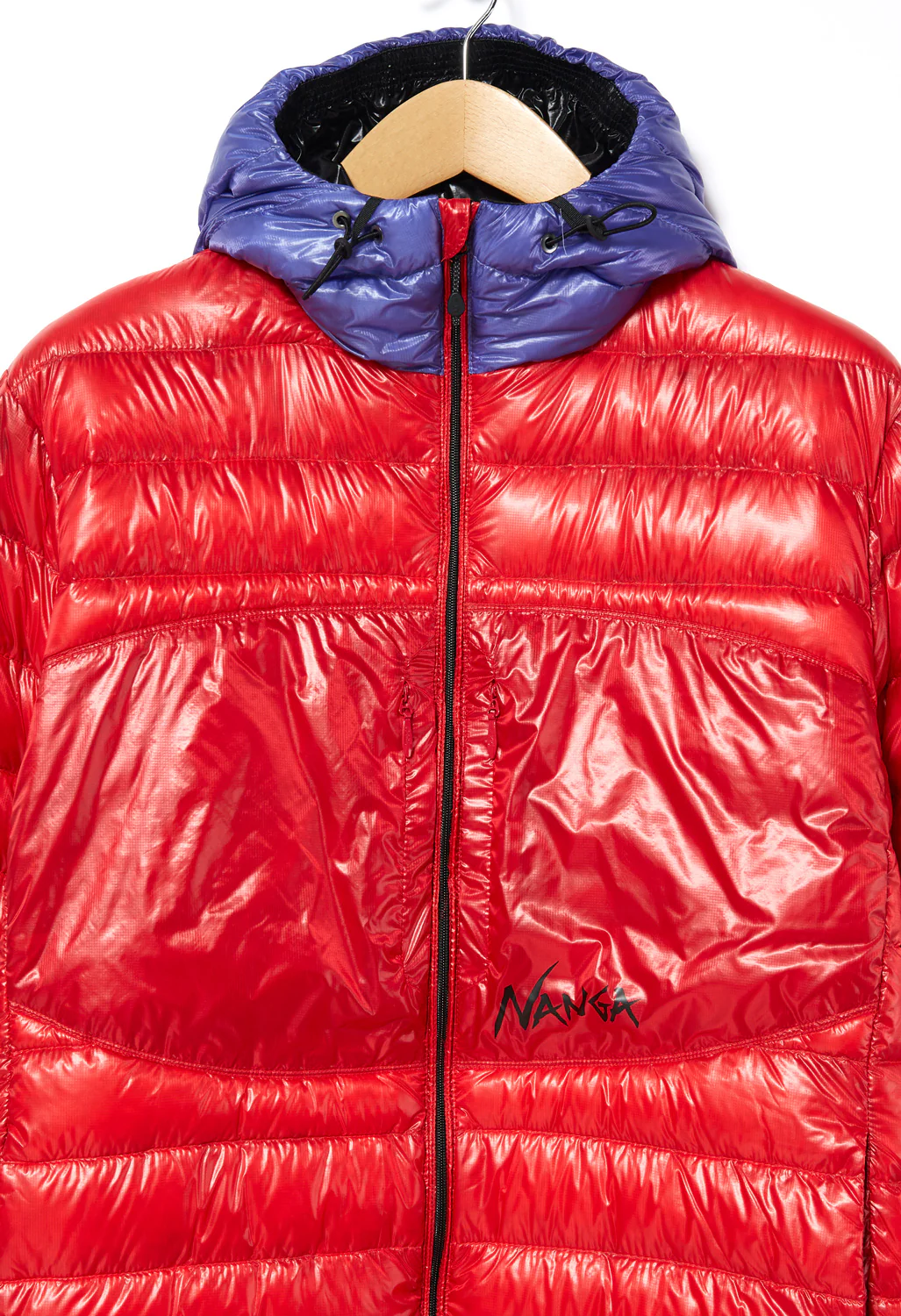 Nanga Men's Aerial Down Packable Parka Jacket - Red - Image 3