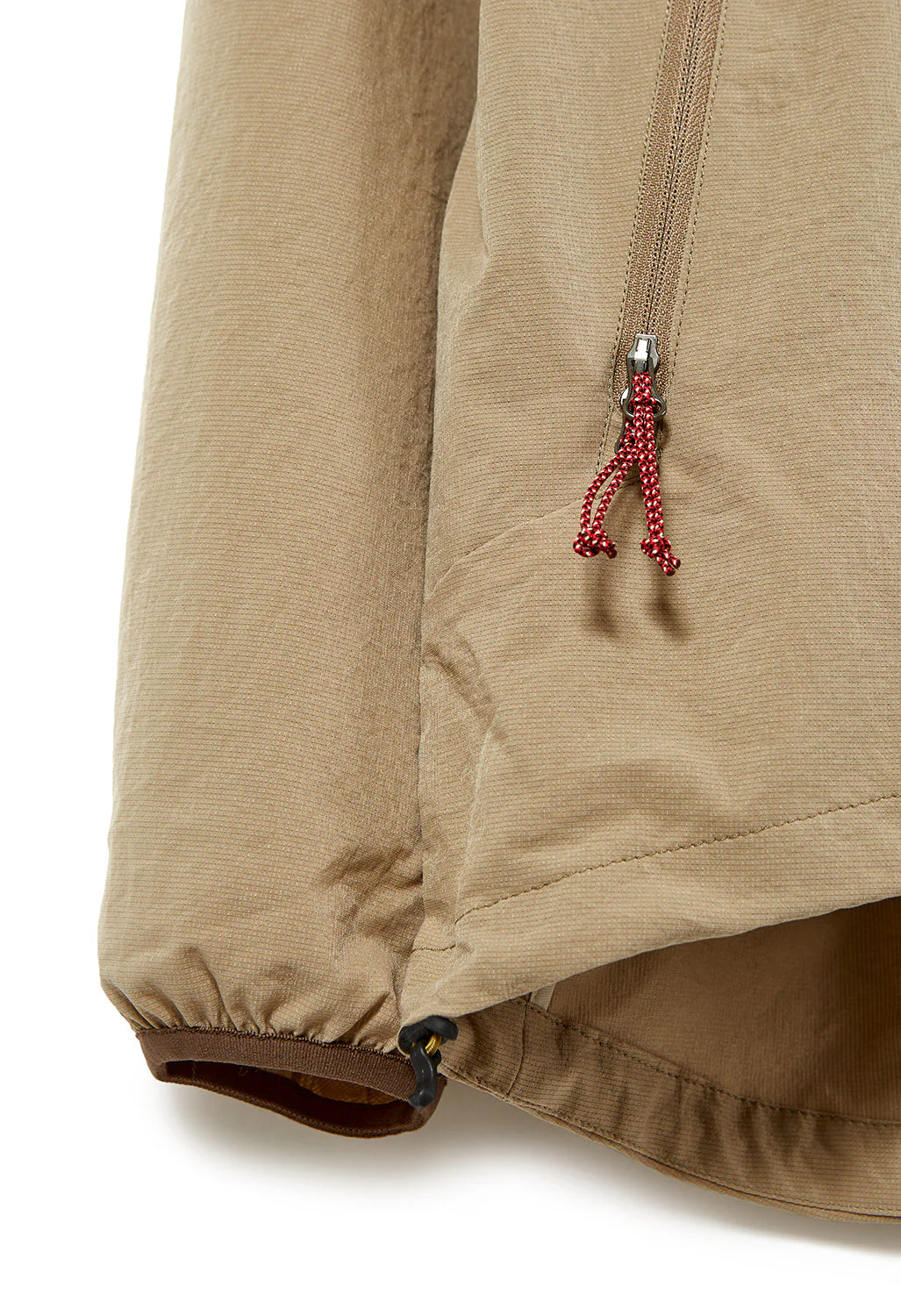 Nanga Men's Air Cloth Comfy Zip Parka Jacket - Beige - Image 5