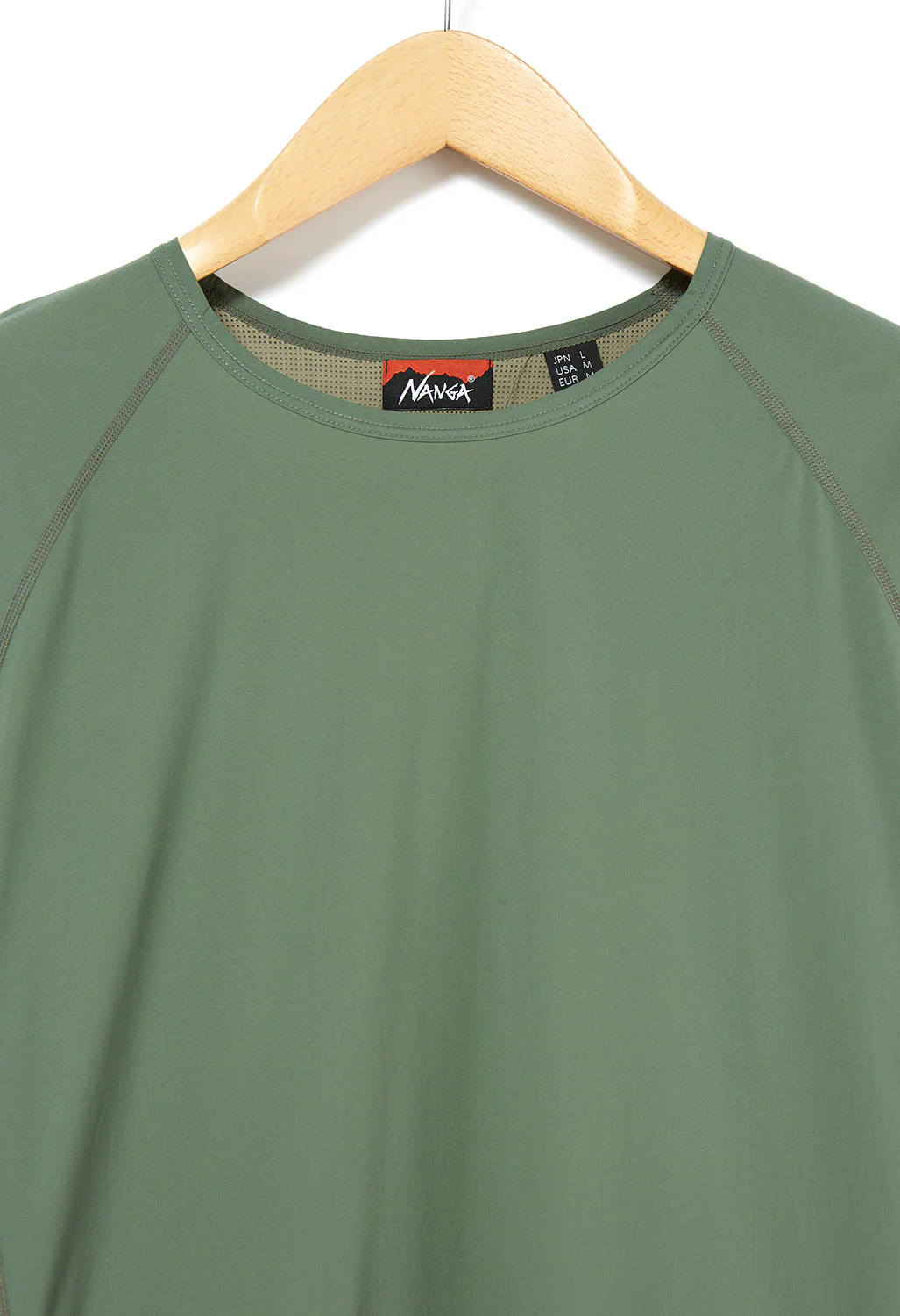 Nanga Men's Hybrid Tech Hike Long Sleeved Tops - Khaki - Image 3