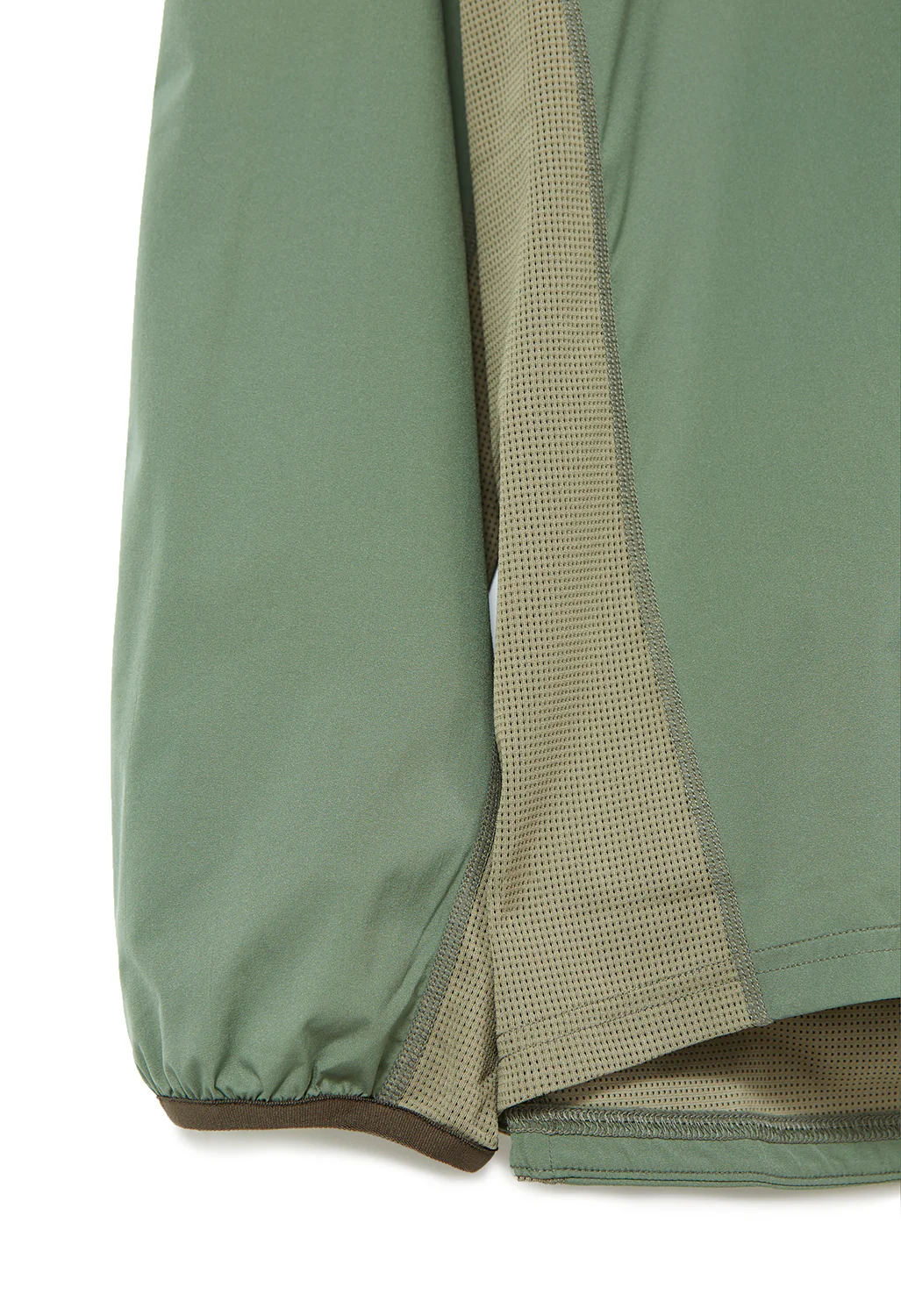 Nanga Men's Hybrid Tech Hike Long Sleeved Tops - Khaki - Image 4