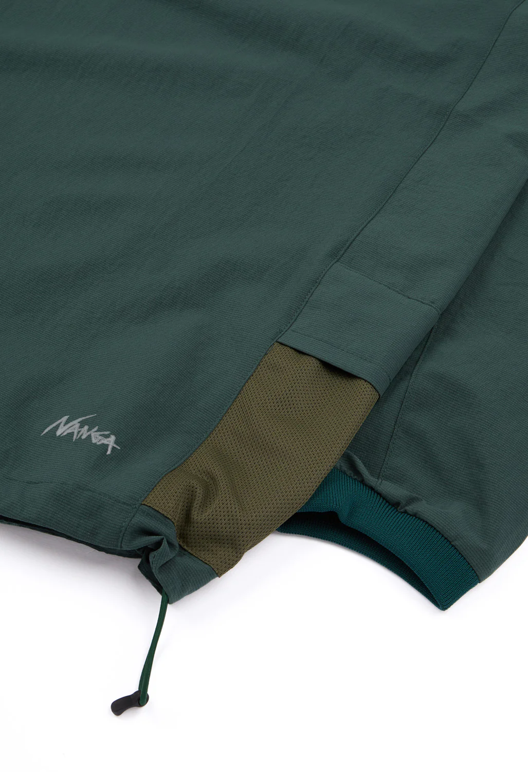 Nanga Men's DotAir Comfy Long Sleeve Tee - Green - Image 4