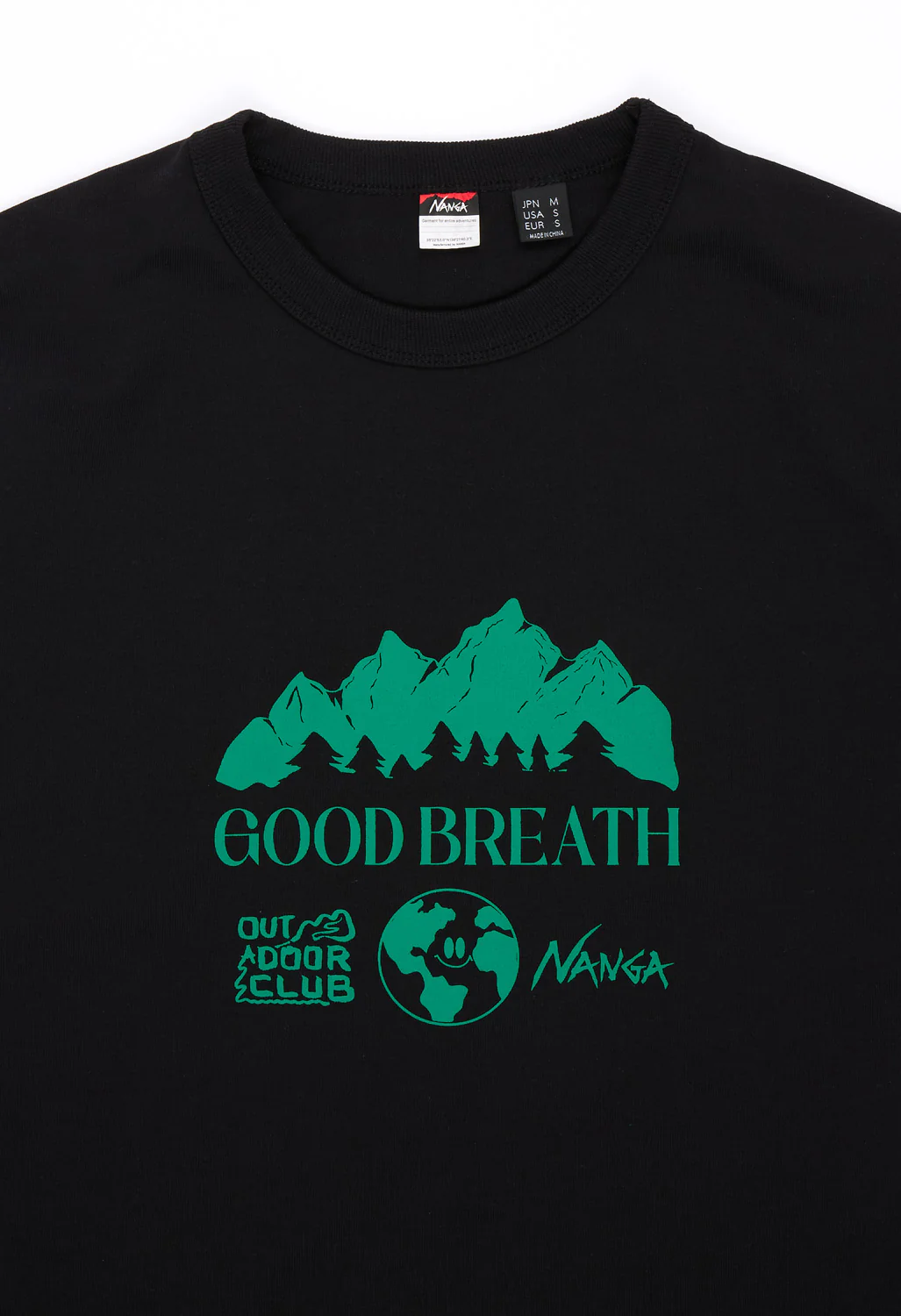 Nanga Men's Eco Hybrid Good Breath Tee - Black - Image 3