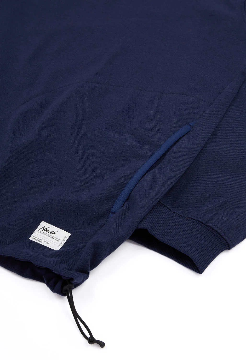 Nanga Men's Eco Hybrid Oversized Long Sleeve Tee - Dark Navy - Image 4