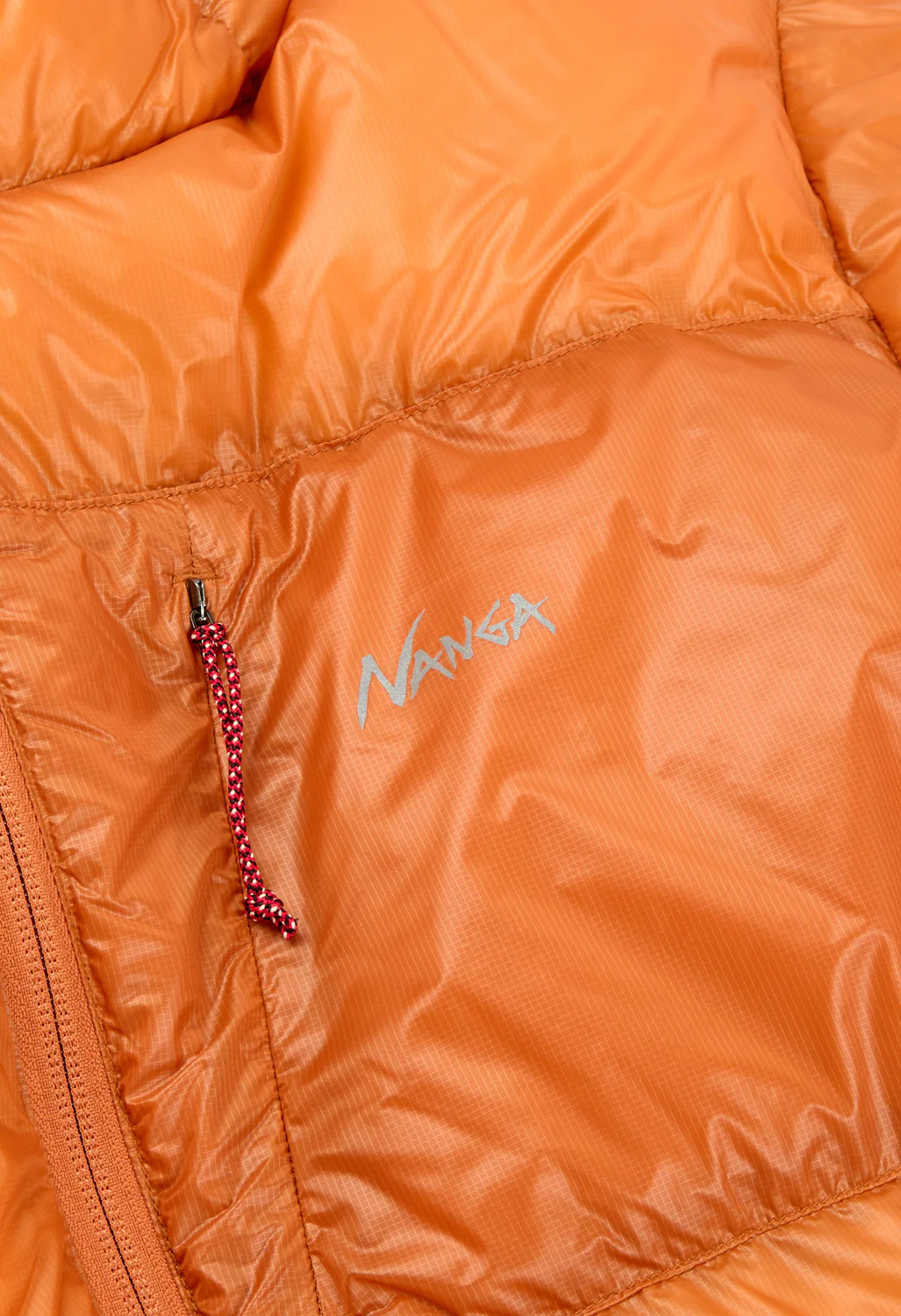 Nanga Men's Mountain Lodge Down Hoodie Jacket - Orange - Image 4