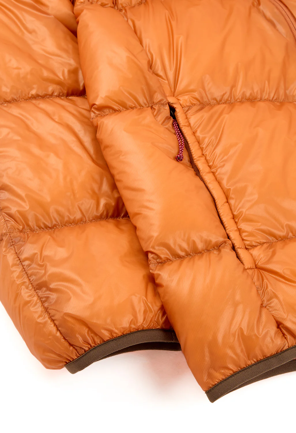 Nanga Men's Mountain Lodge Down Hoodie Jacket - Orange - Image 6