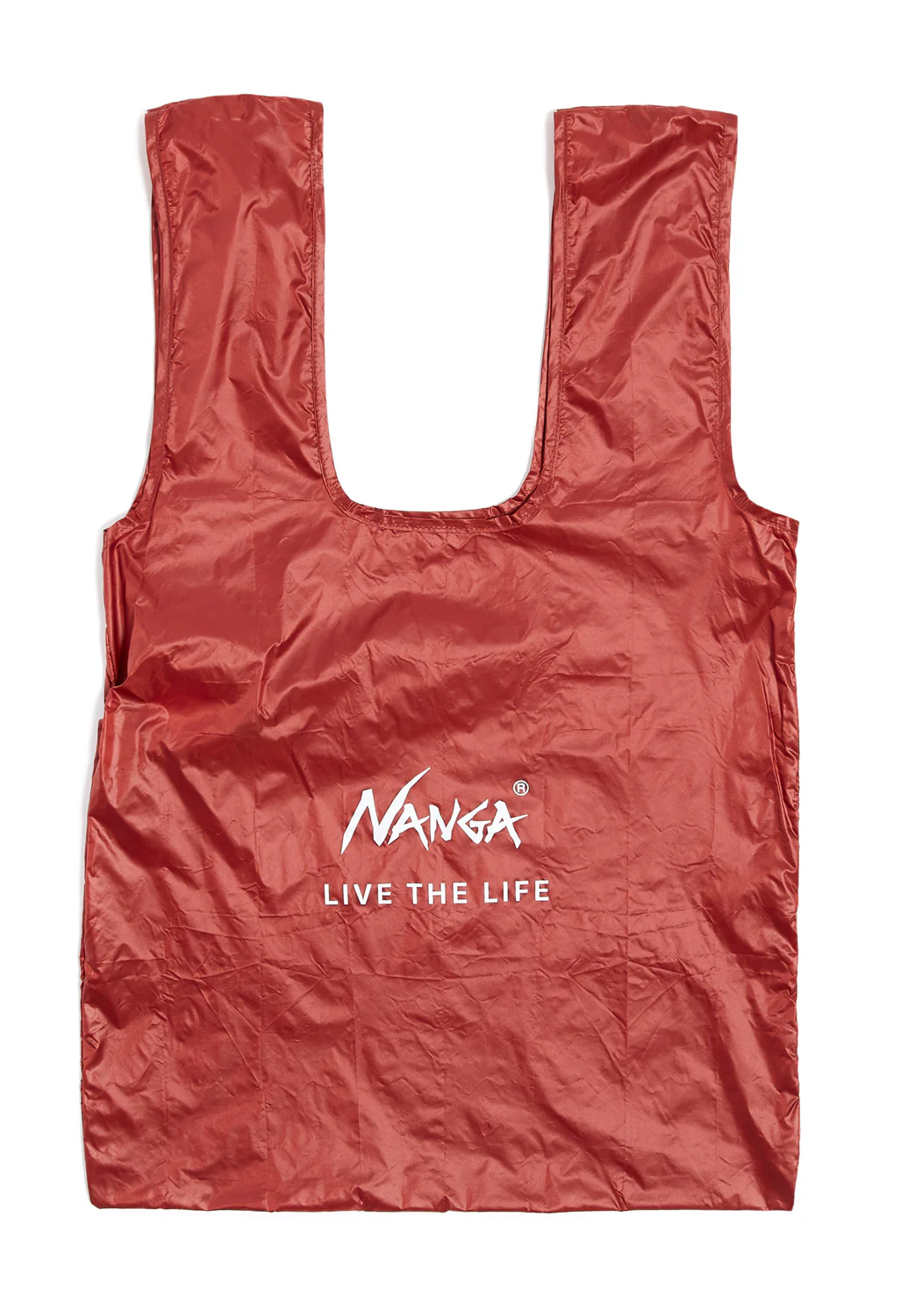 Nanga Nanga Pocketable Eco Bag(Live The Life) - Bordeaux