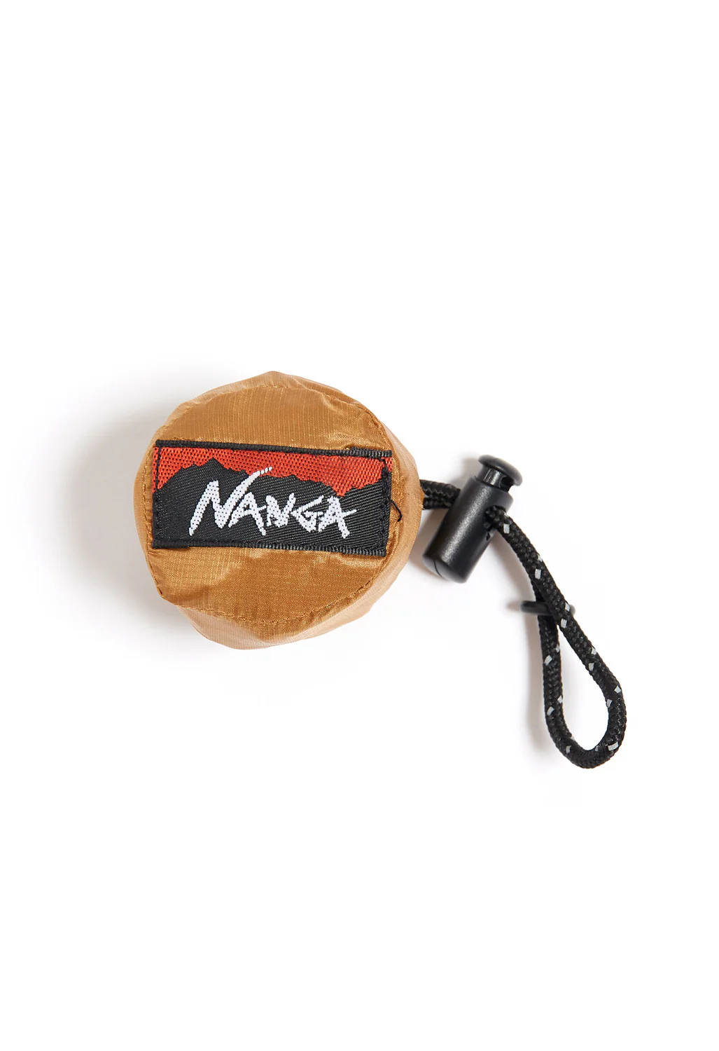 Nanga Nanga Pocketable Eco Bag(Live The Life) - Gold - Image 3