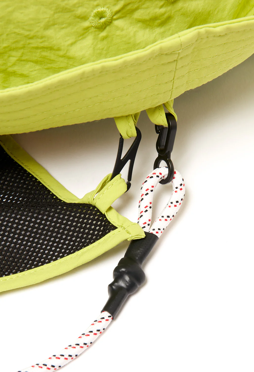 Nanga Nylon Tusser Sunshade Hat - Lime - Image 4