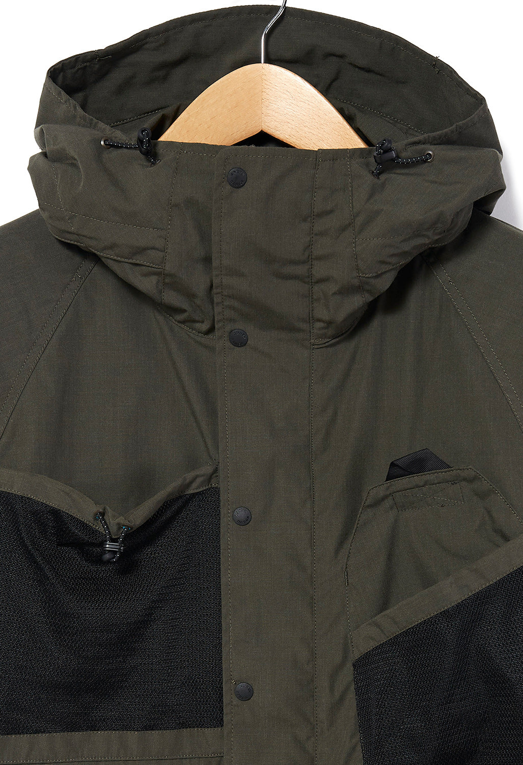 Nanga Takibi Mountain Men's Parka Jacket - Dark Khaki - Image 3