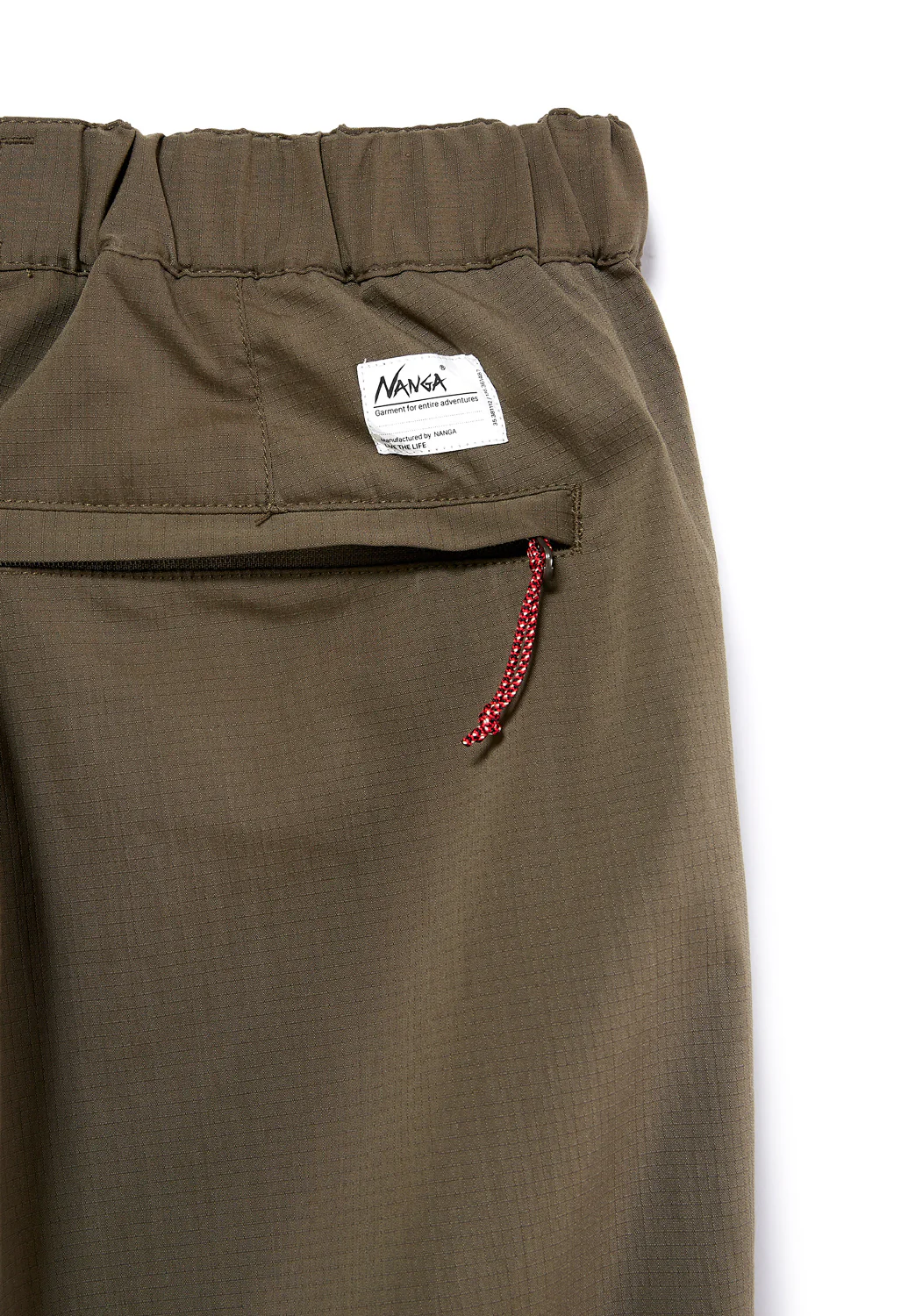 Nanga Takibi Ripstop Field Men's Pants - Army Green - Image 5