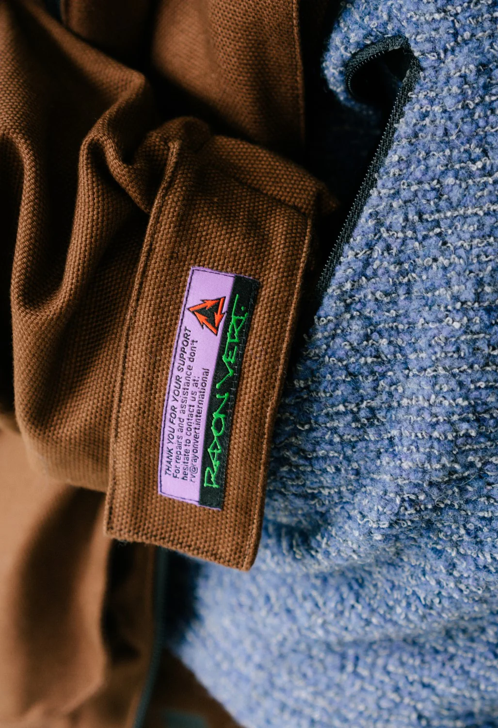 RAYON VERT Nautilus Jacket - Bark Brown - Image 7