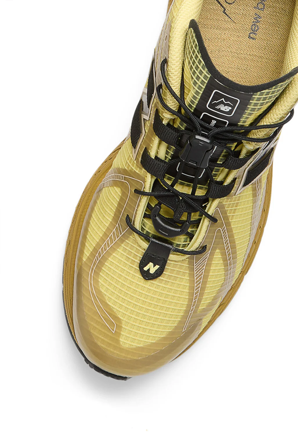 New Balance x CAYL M1906RCY Trainers - Yellow Black - Image 2