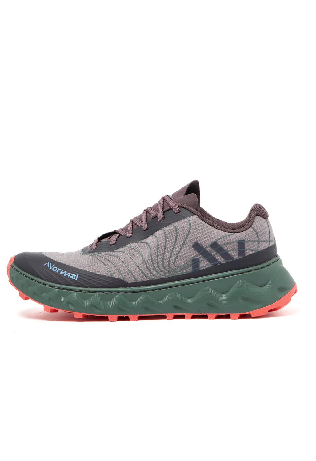 Nnormal Tomir 2.0 Trainers - Burgundy / Red