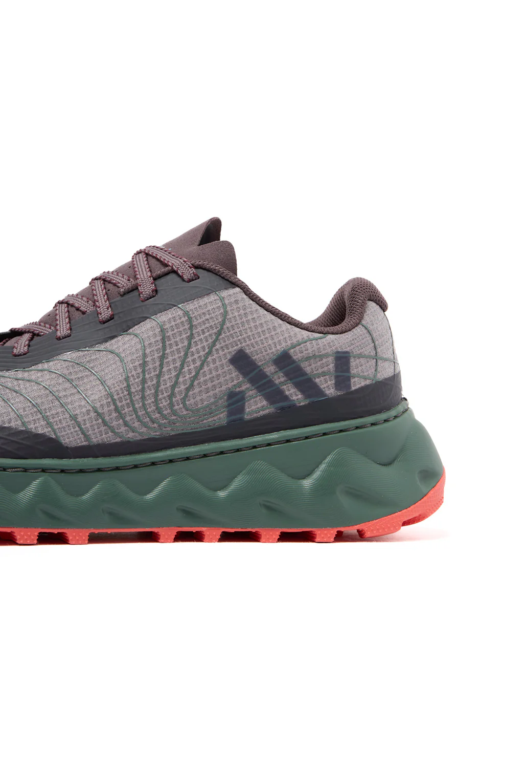 Nnormal Tomir 2.0 Trainers - Burgundy / Red - Image 5