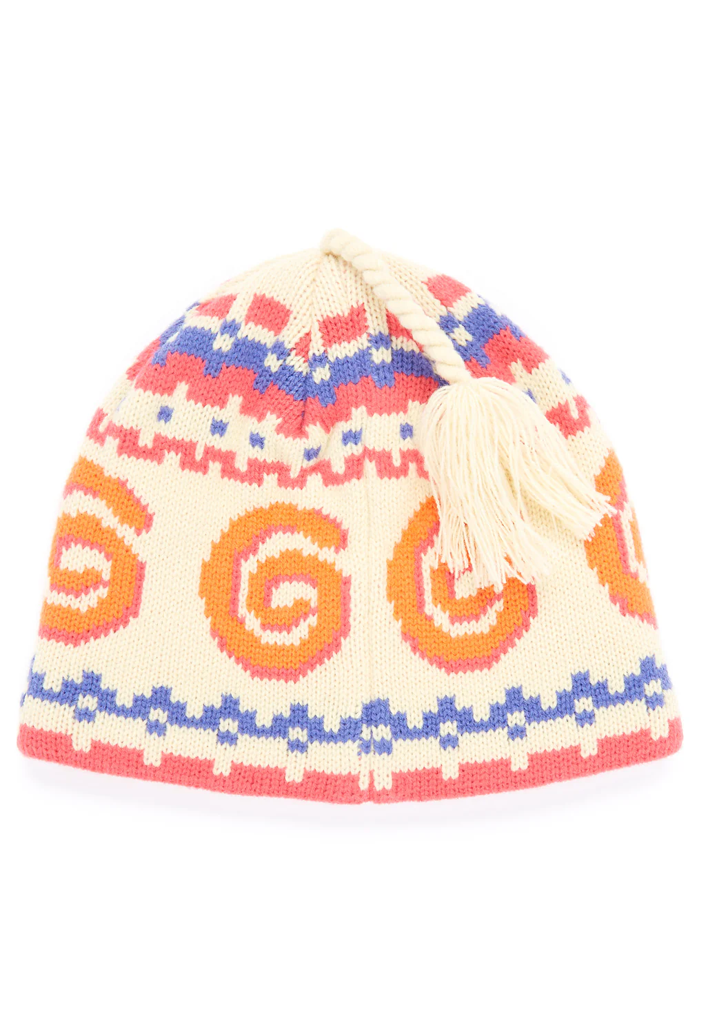 Ostrya Nordic Knit Beanie - Cream - Image 2