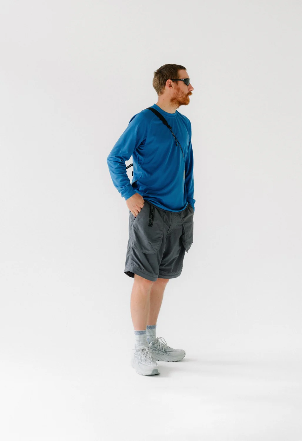 and wander Ny Taffeta Hiker 2Way Pants - Charcoal - Image 8