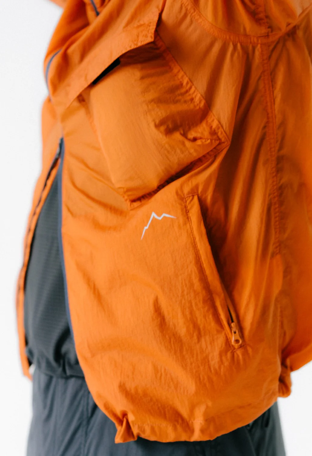 Nylon Washer Jacket - Orange - Image 8
