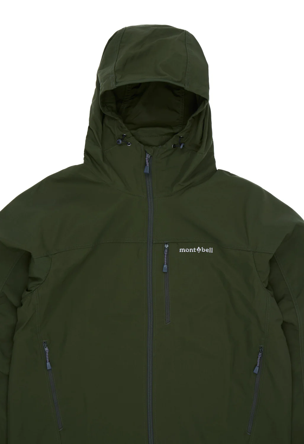 Montbell Mens O.D. Hooded Jacket - Dark Green - Image 3
