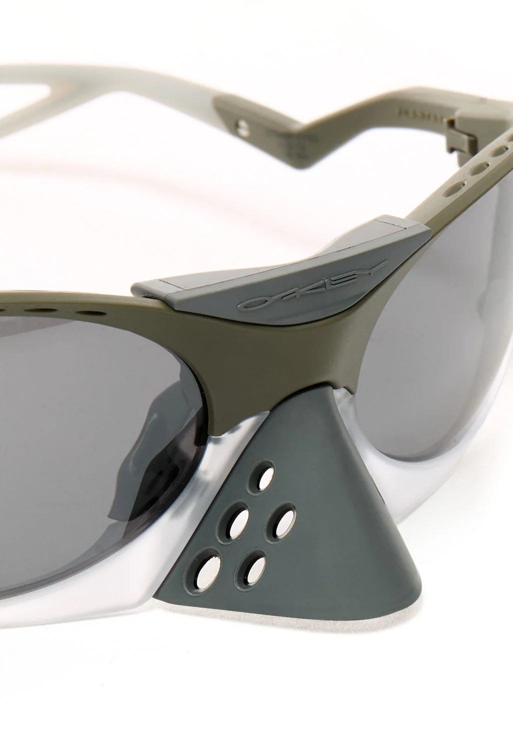 Oakley Plantaris Sunglasses - Matte Moss Green (Prizm Black) - Image 5