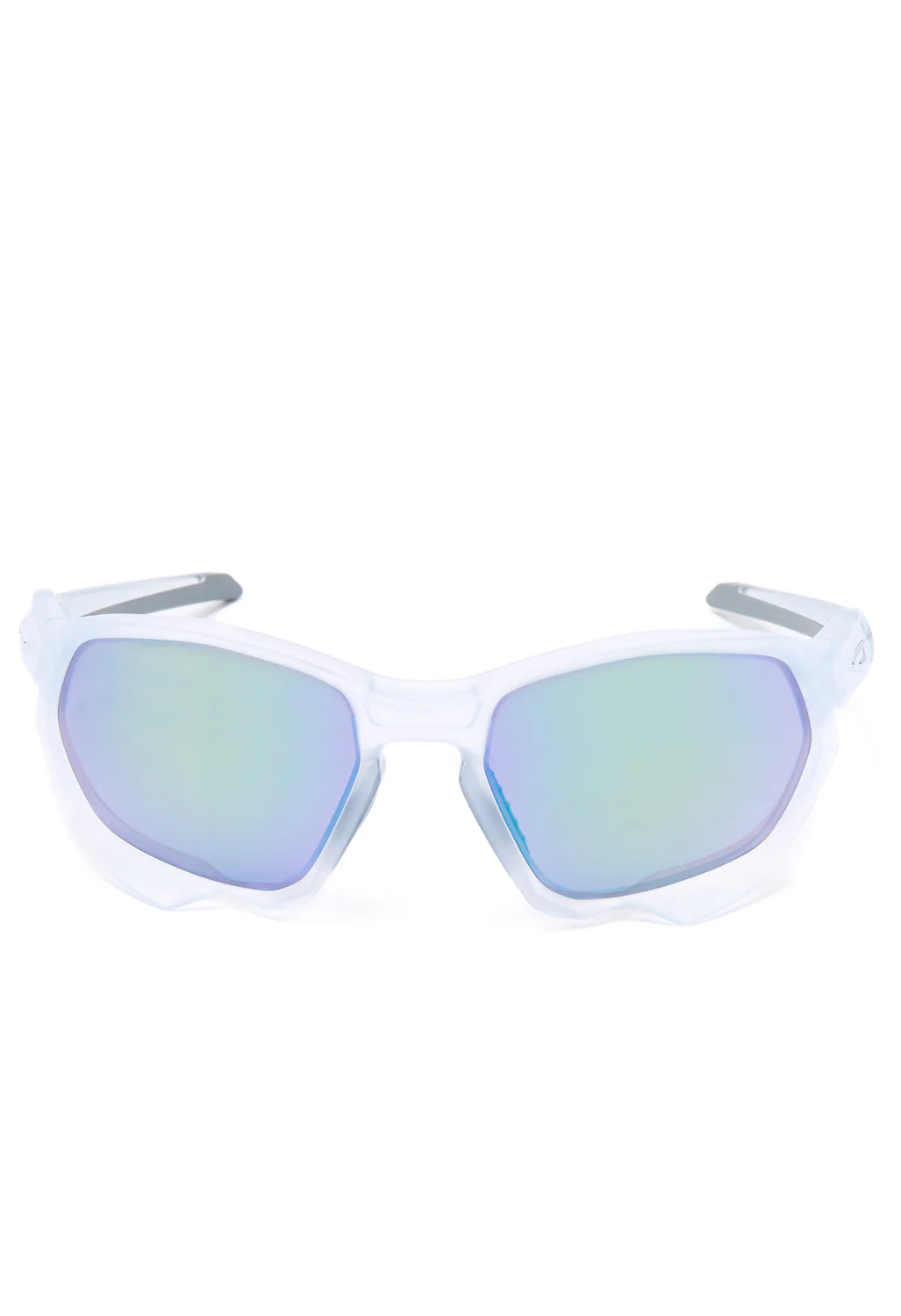 Oakley Plazma Sunglasses - Matte Clear / Prizm Road Jade - Image 2