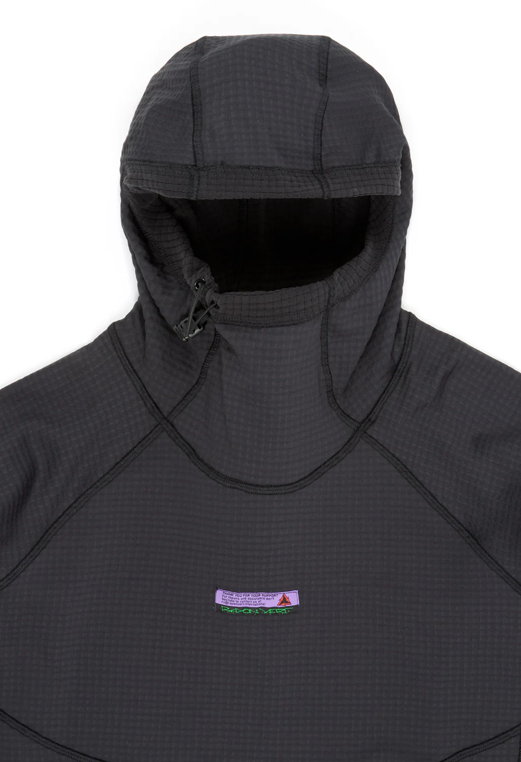 RAYON VERT Oasis Fleece - Coal grey - Image 3