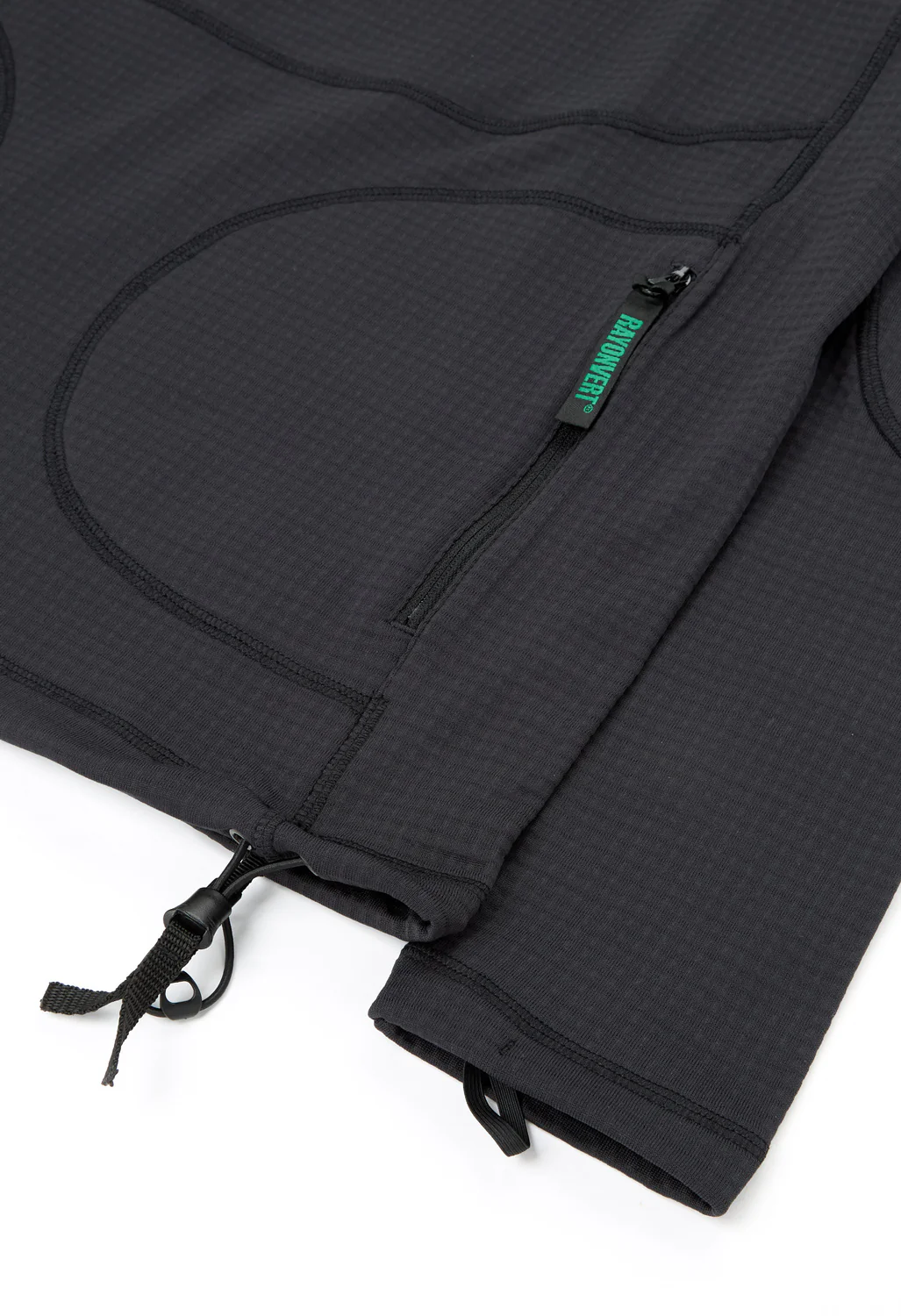 RAYON VERT Oasis Fleece - Coal grey - Image 5