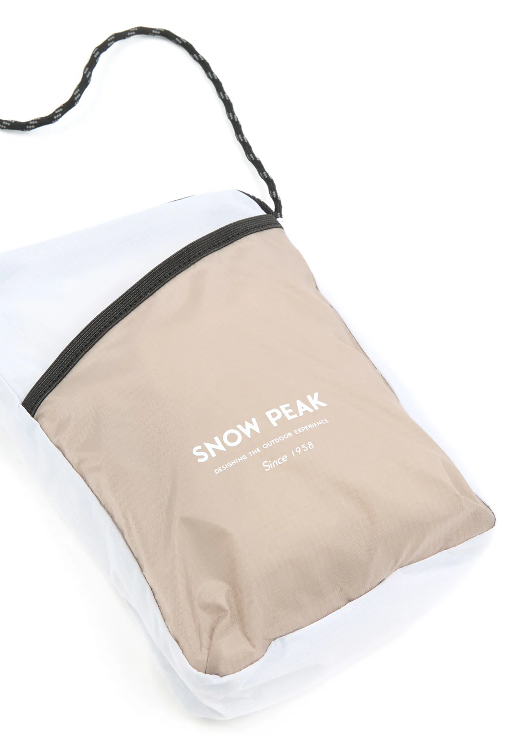 Snow Peak Offset Shoulder Pouch - White - Image 3