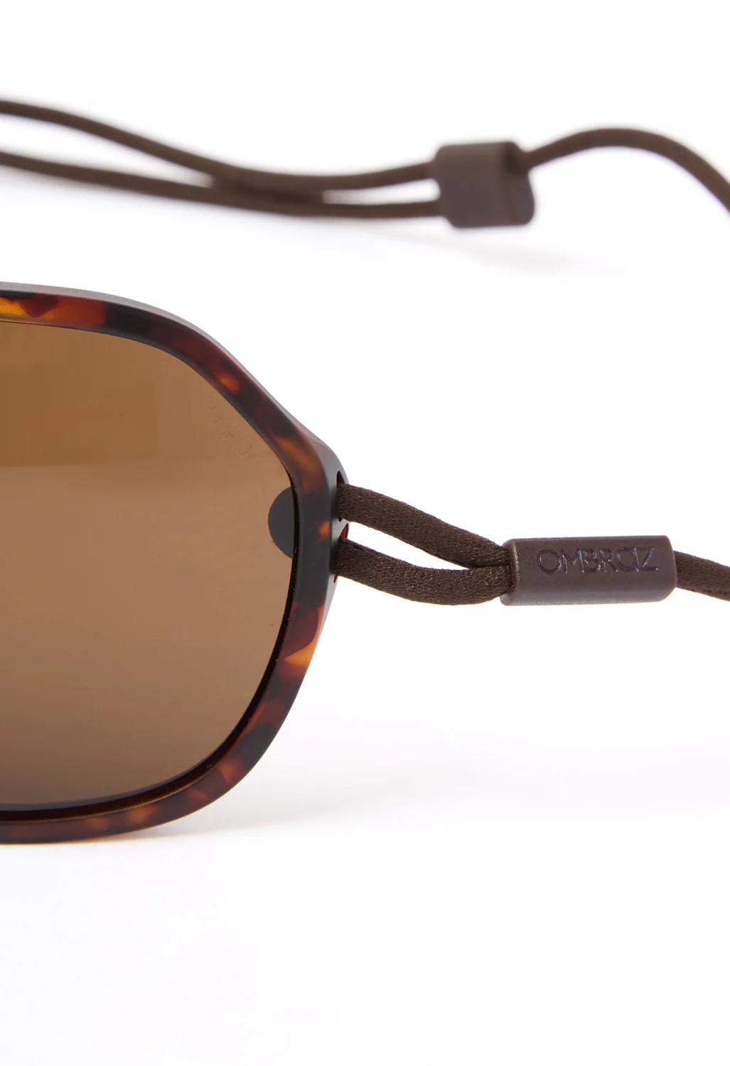 Ombraz Classics Sunglasses - Tortoise / Polarized Brown Lens - Image 5