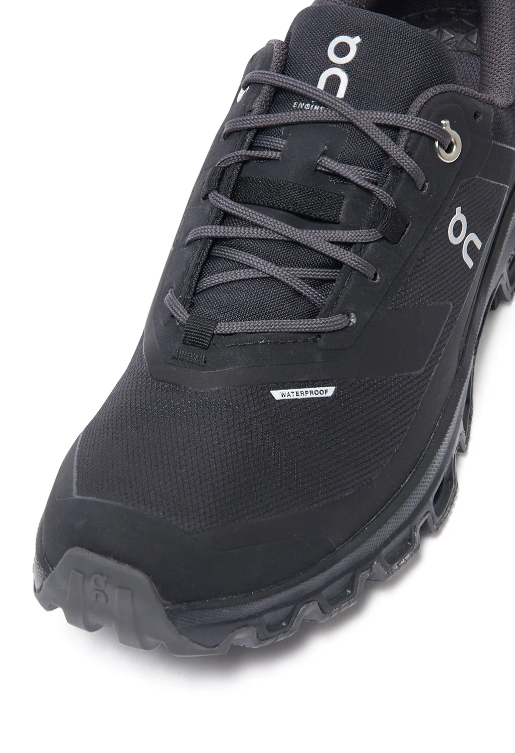 On Cloudventure Waterproof Women's Trail Shoes - Black - Image 4