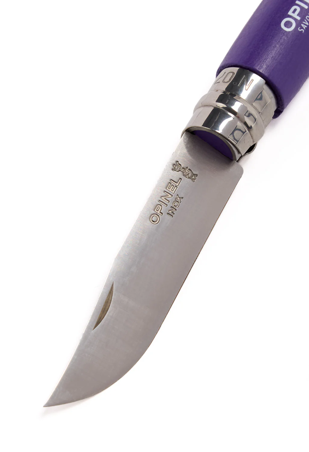 Opinel No. 07 Colorama Knife - Violet - Image 3