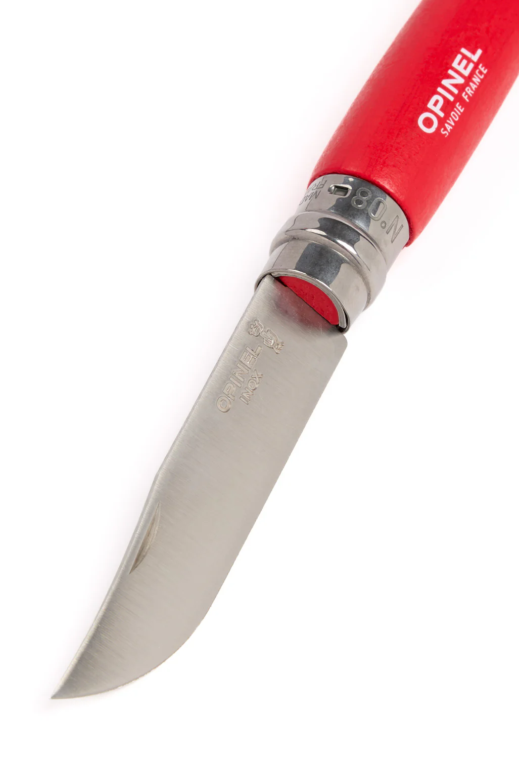 Opinel No. 08 Colorama Knife - Red - Image 3