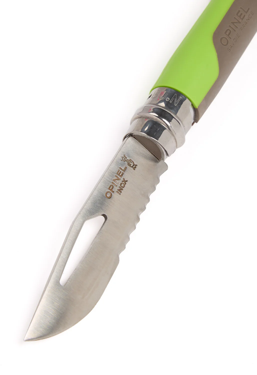 Opinel No. 08 Outdoor Knife - Green - Image 3