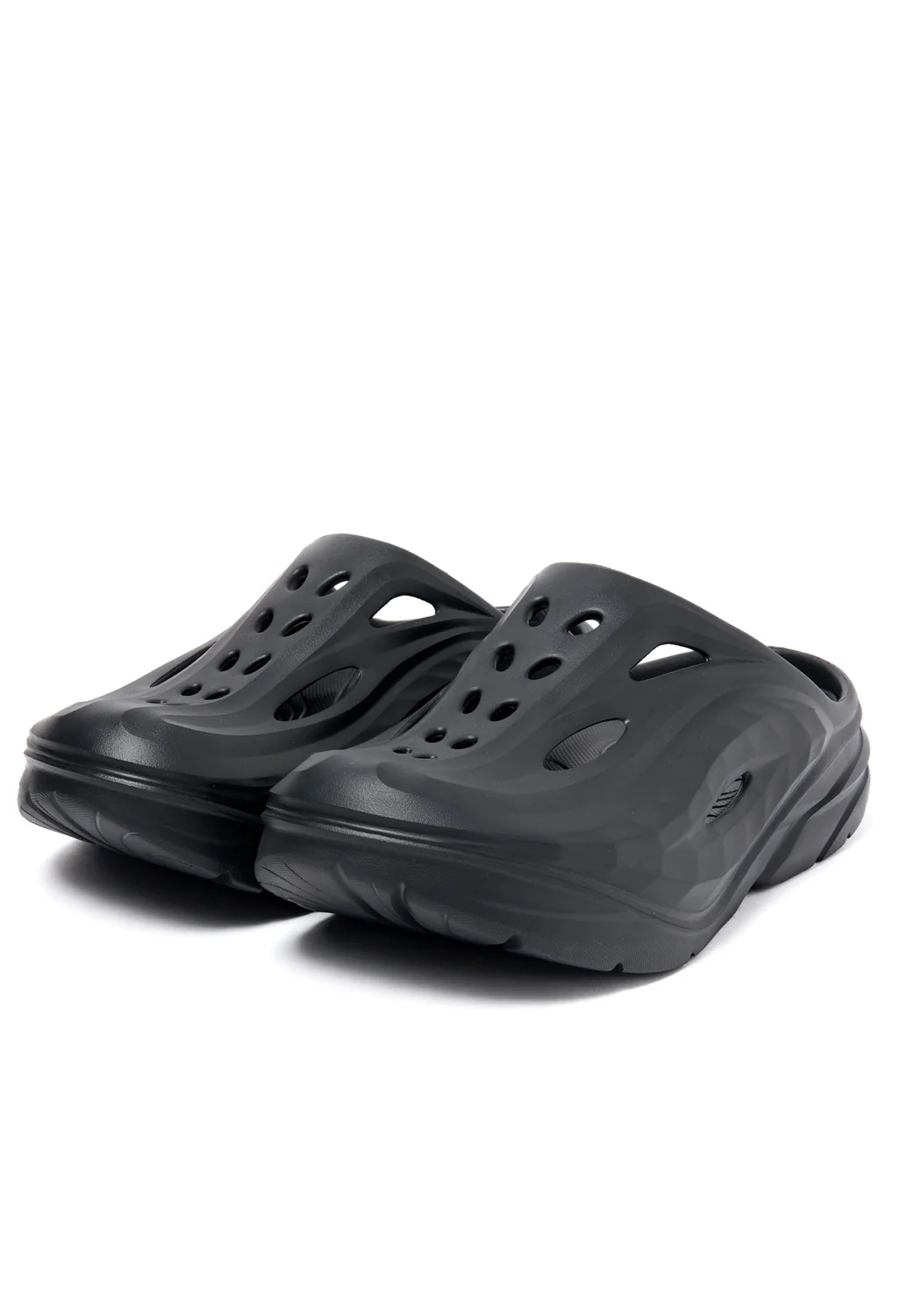 Hoka Ora Recovery Mule - Black / Black - Image 3