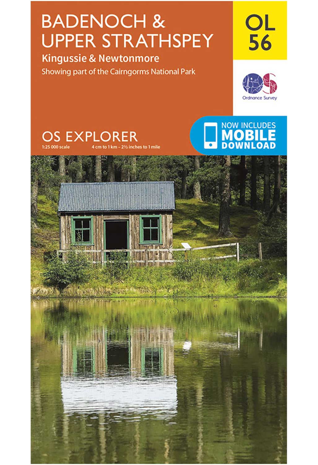 Ordnance Survey Badenoch & Strathspey - OS Explorer OL56 Map