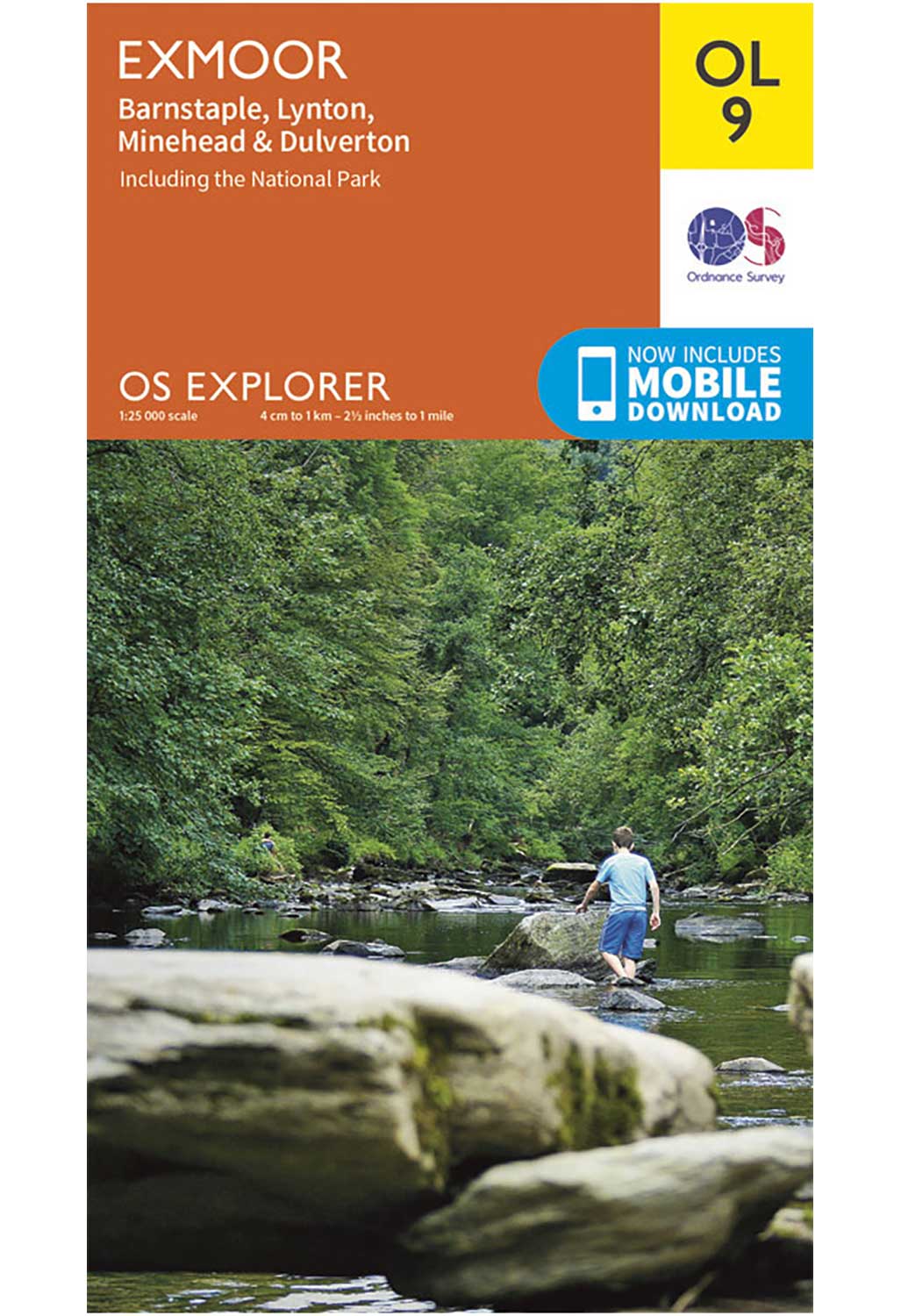 Ordnance Survey Exmoor - OS Explorer OL9 Map