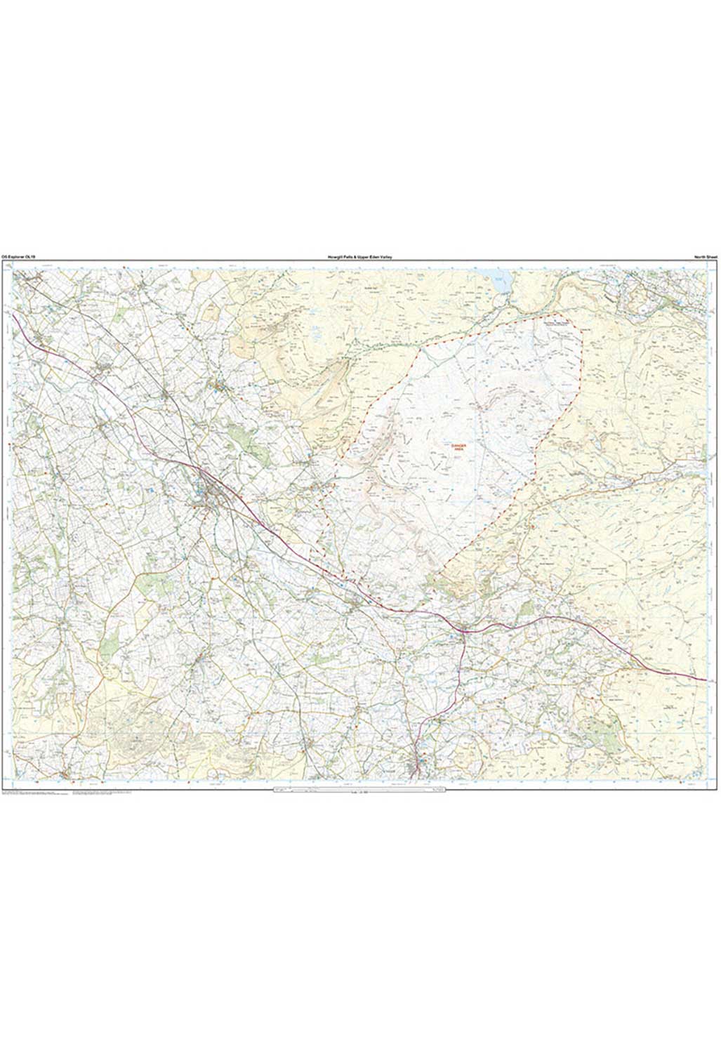 Ordnance Survey Howgill Fells & Upper Eden Valley - OS Explorer OL19 Map - Image 5