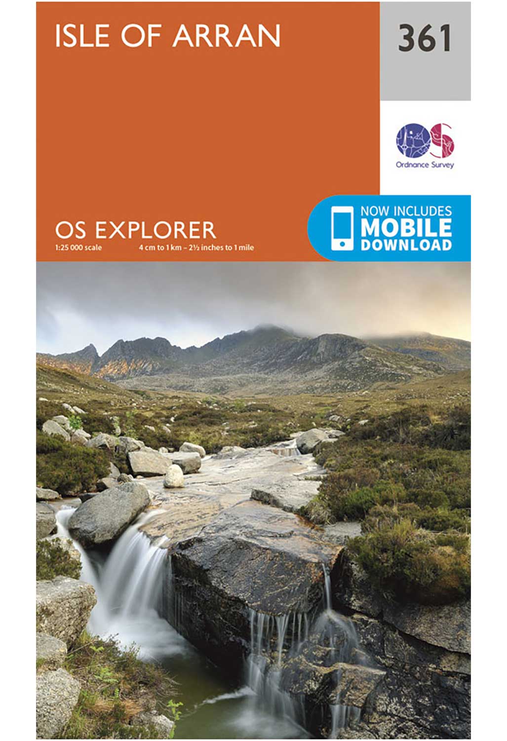 Ordnance Survey Isle of Arran - OS Explorer 361 Map