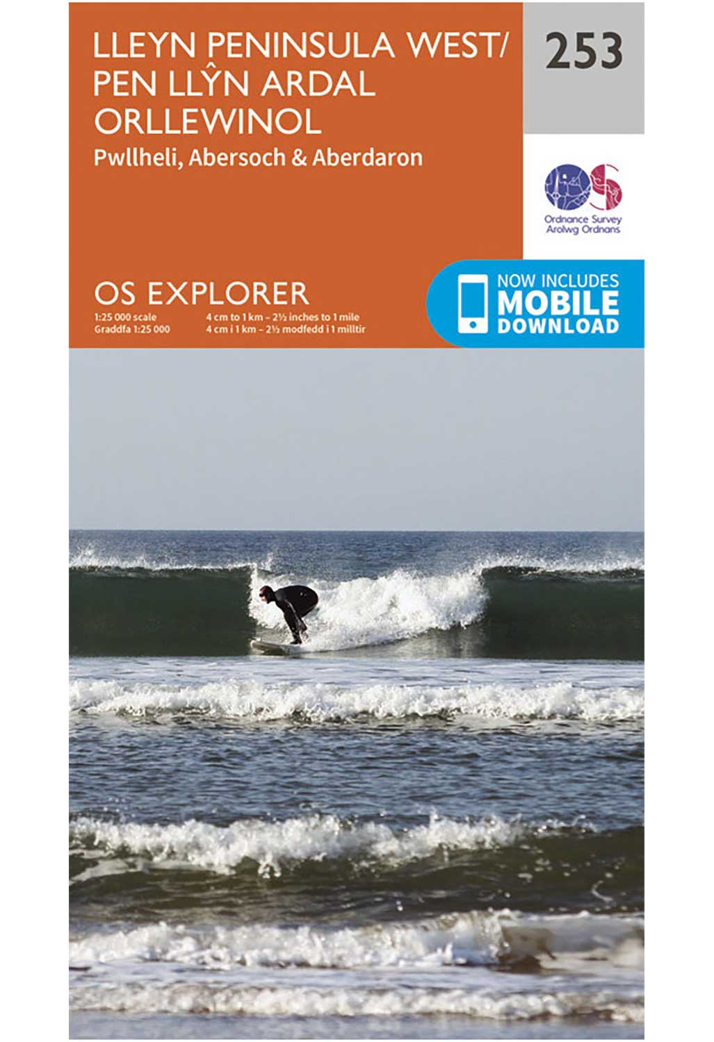 Ordnance Survey Lleyn Peninsula West - OS Explorer 253 Map