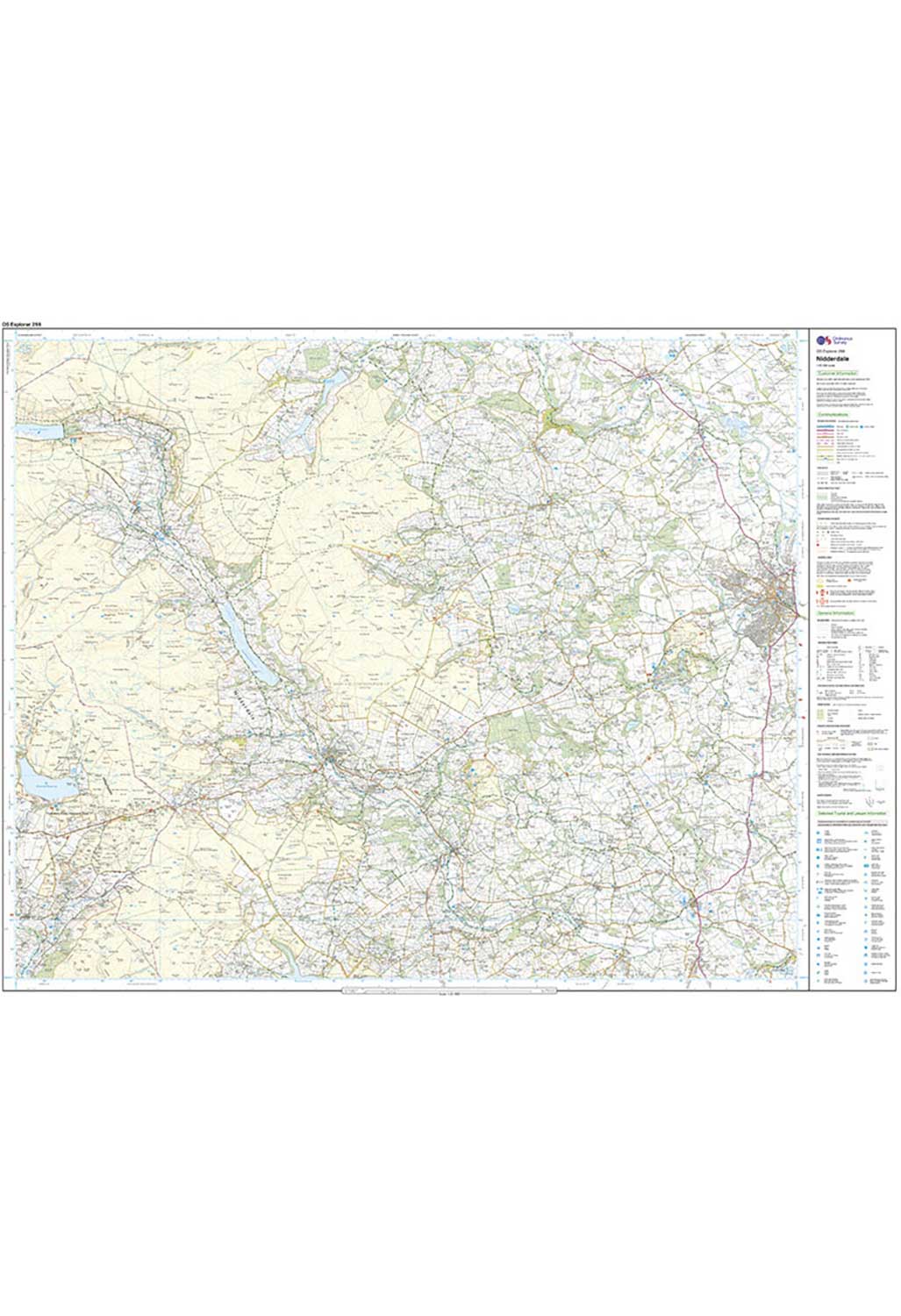 Ordnance Survey Nidderdale - OS Explorer 298 Map - Image 4