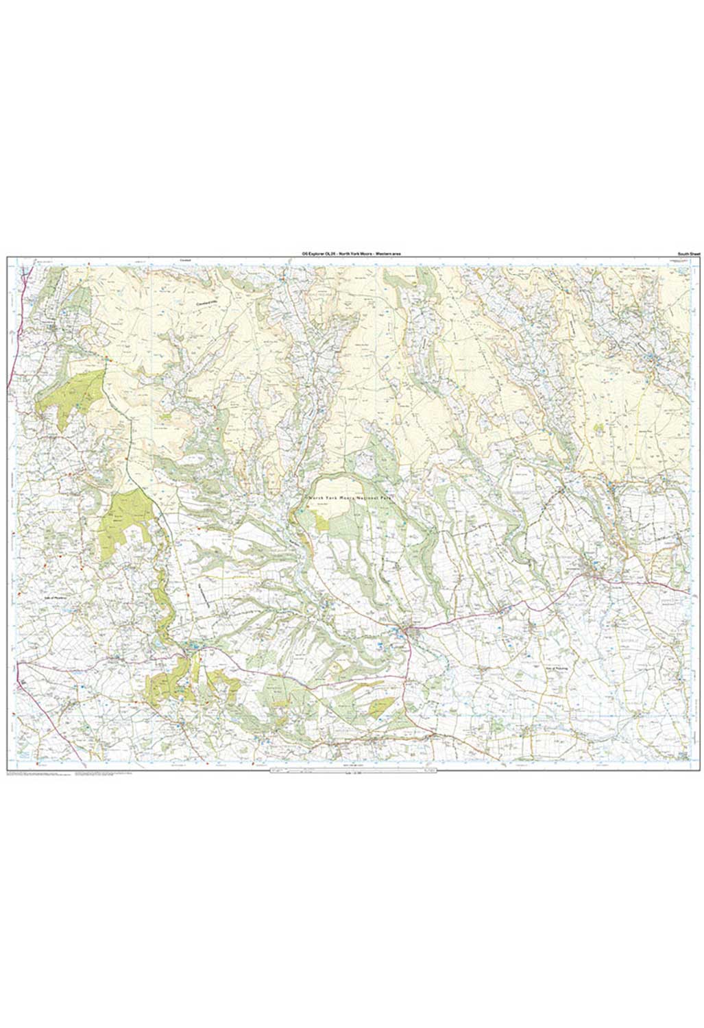 Ordnance Survey North York Moors - Western Area - OS Explorer OL26 Map - Image 4