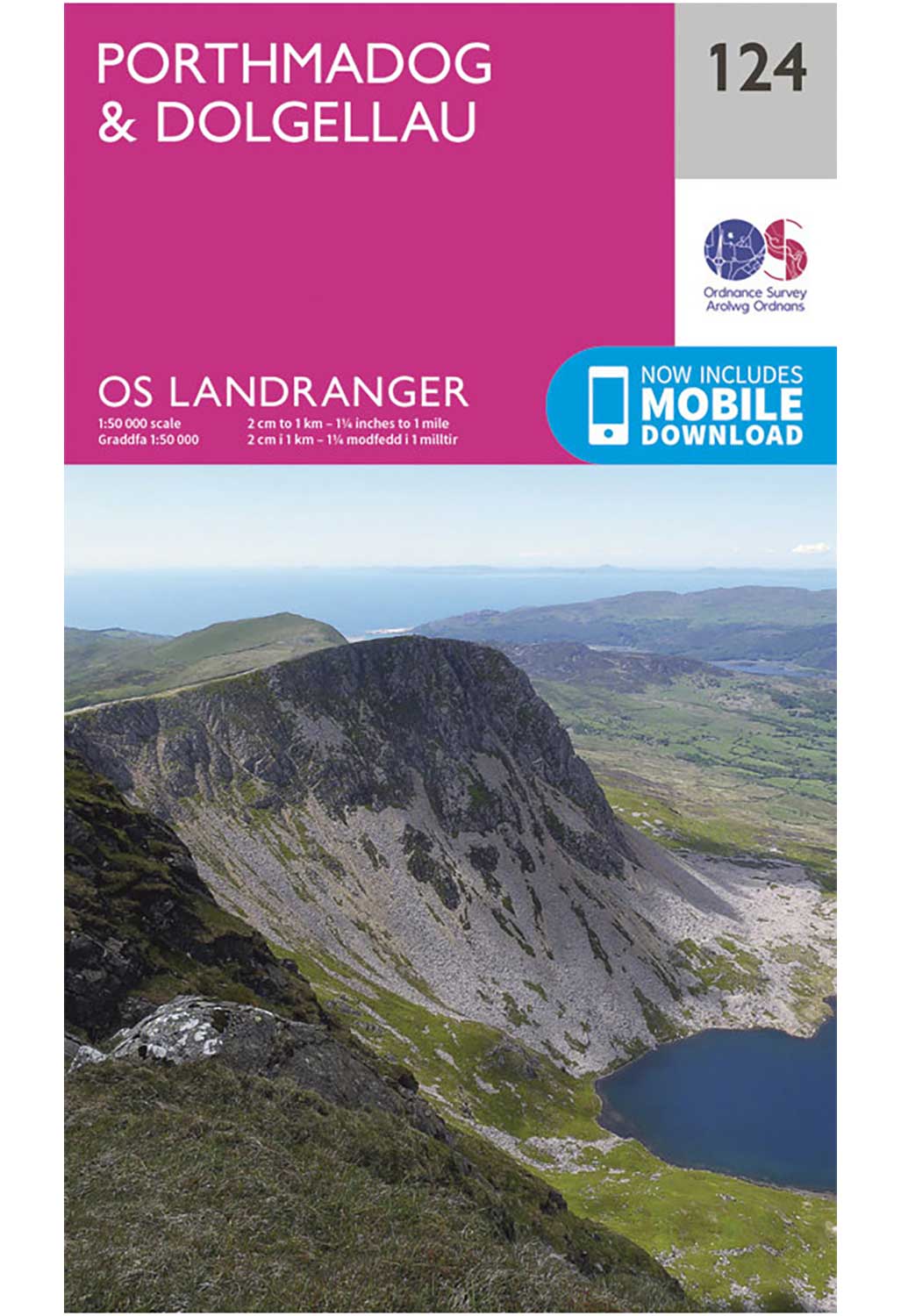 Ordnance Survey Porthmadog & Dolgellau - Landranger 124 Map - Image 2
