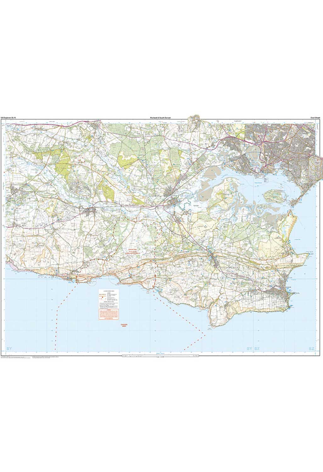 Ordnance Survey Purbeck & South Dorset - OS Explorer OL15 Map - Image 5