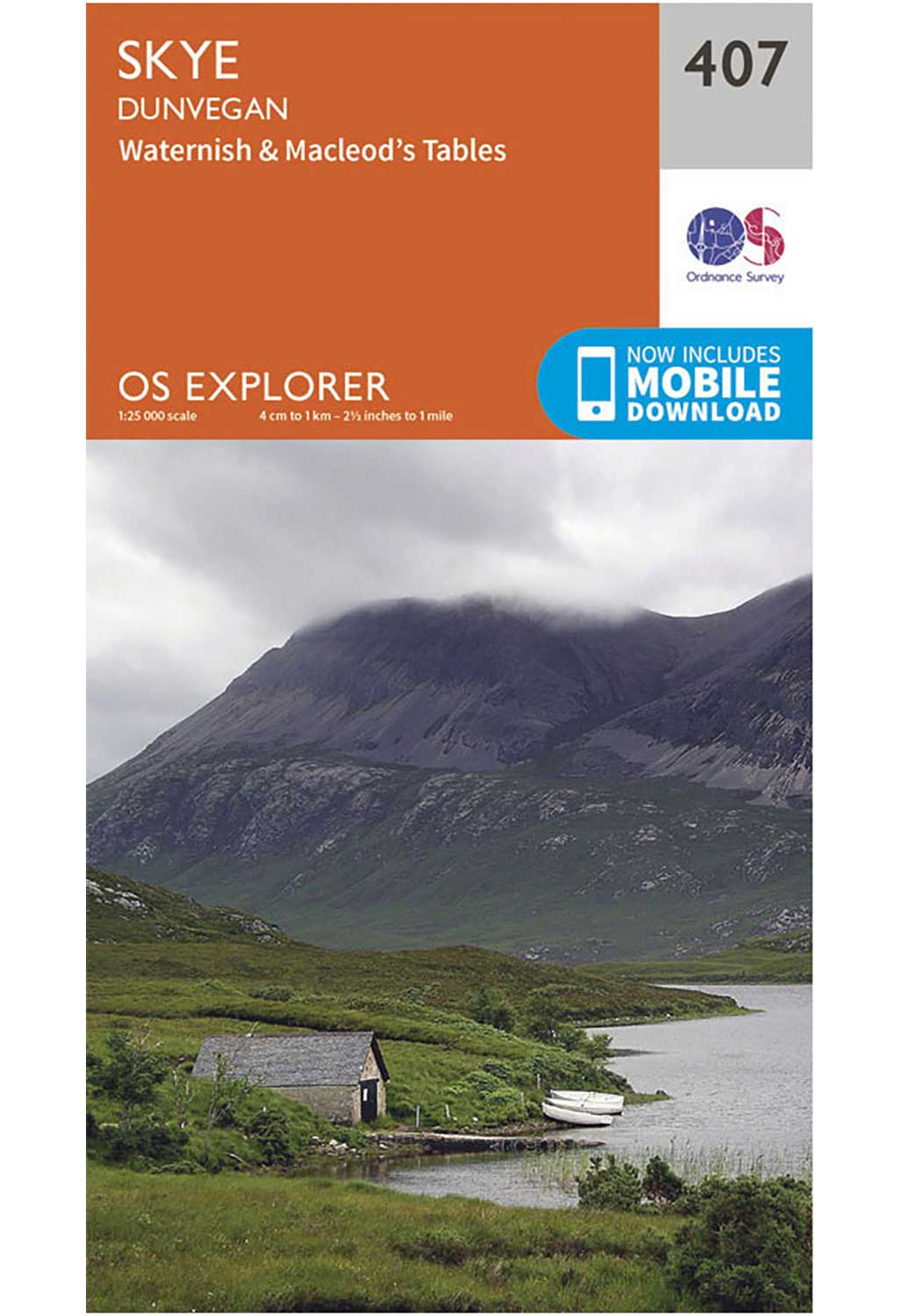 Ordnance Survey Skye - Dunvegan - OS Explorer 407 Map