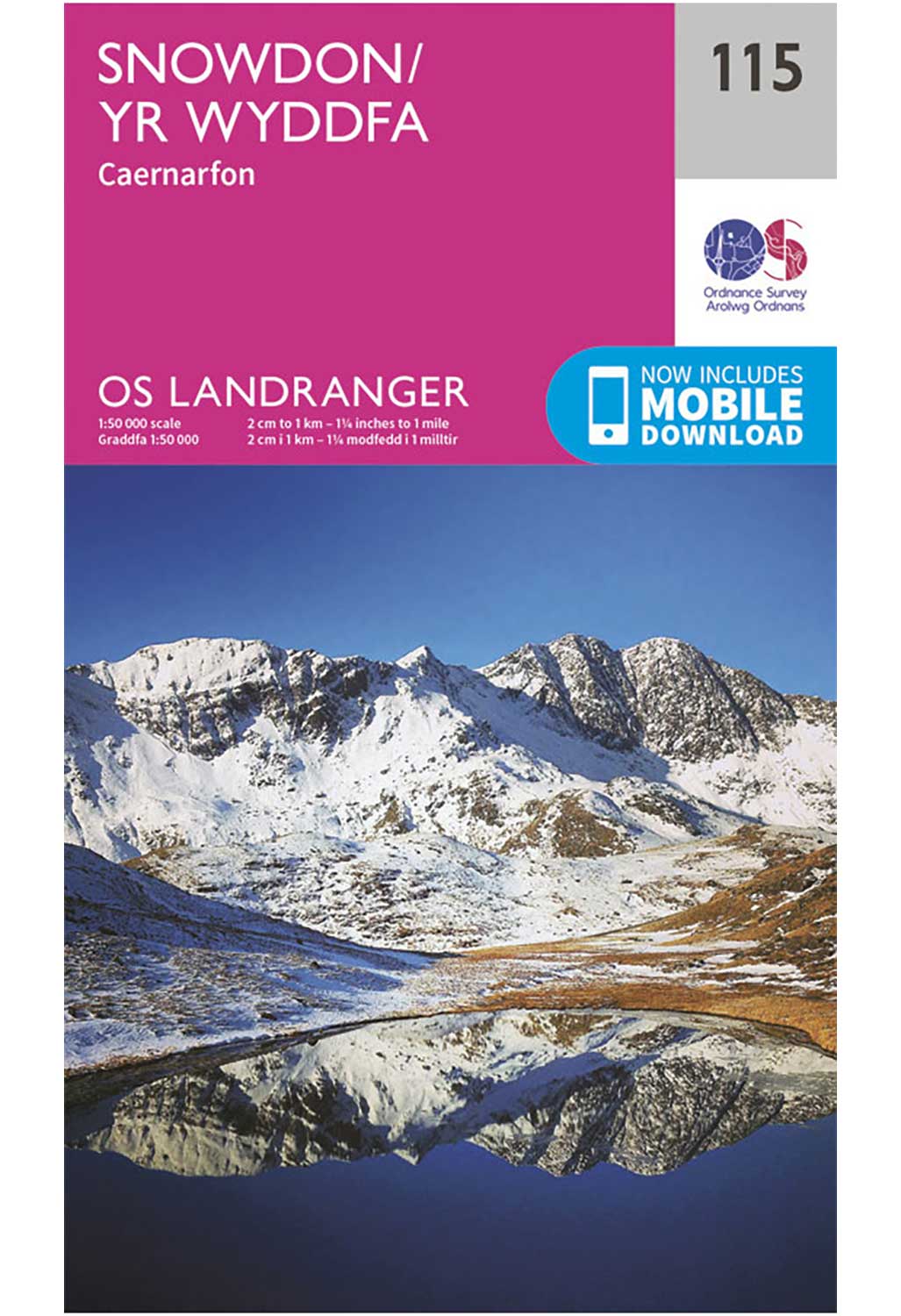 Ordnance Survey Snowdon & Caernarfon - Landranger 115 Map - Image 2