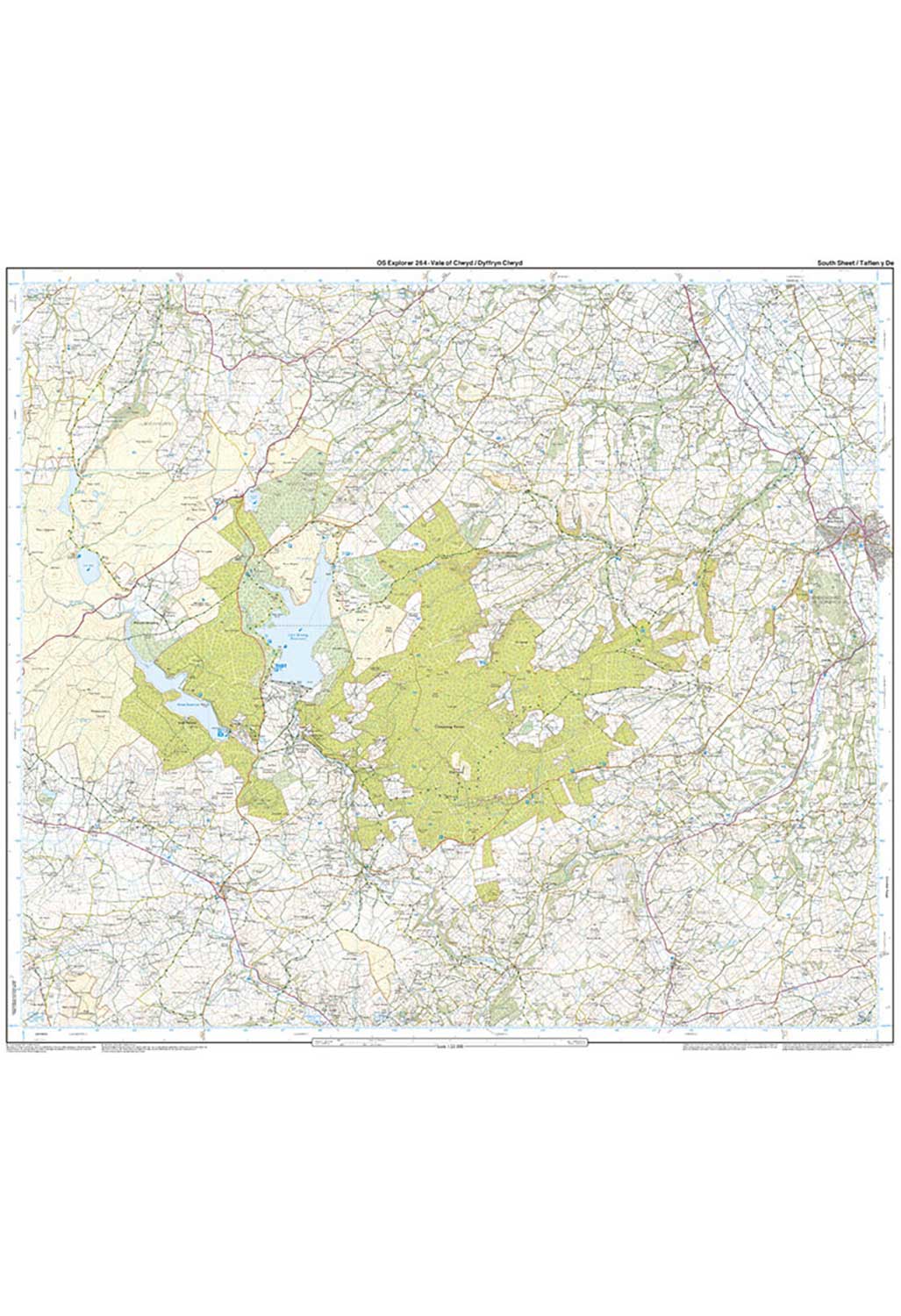 Ordnance Survey Vale of Clwyd - OS Explorer 264 Map - Image 5