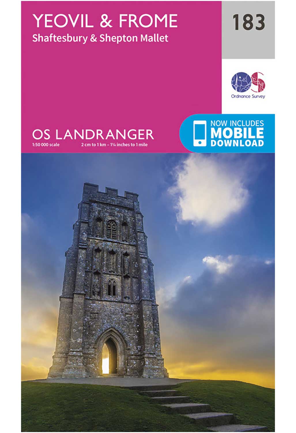Ordnance Survey Yeovil & Frome - Landranger 183 Map
